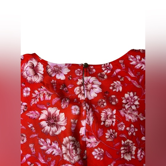 NWT J. Crew Winter garden top in poppy fields Blouse - Picture 6 of 9